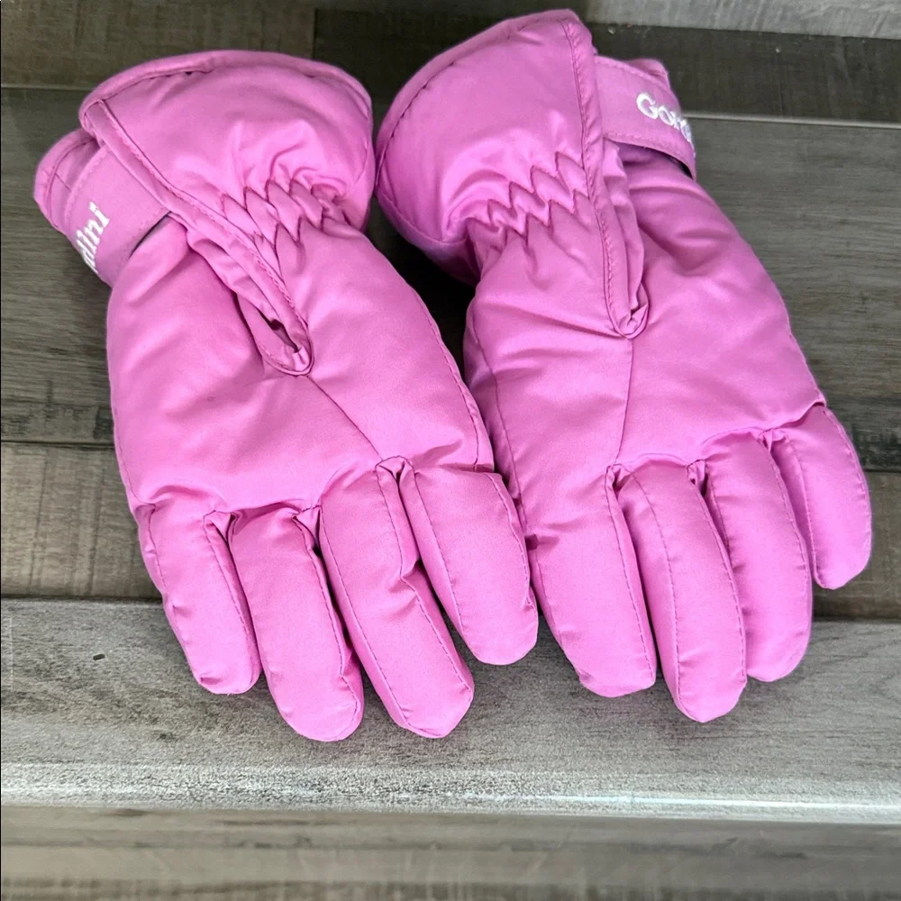 Pink Kids Winter Gloves